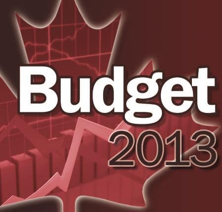 2013 Canadian Federal Budget